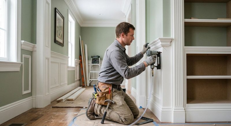 Commercial Trim Installation in Wilmington, NC
