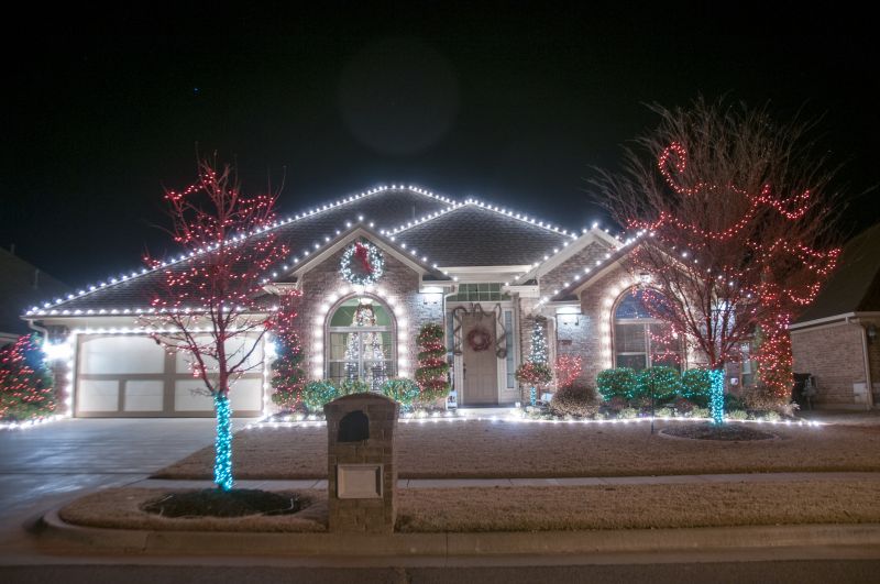 Festive Home Exterior