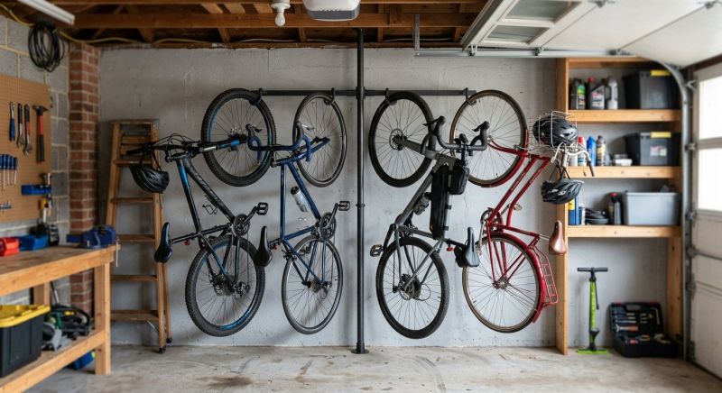 Garage Tool Rack Installation in Raleigh, NC