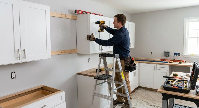 Wood Cabinet Installation in Dayton, OH